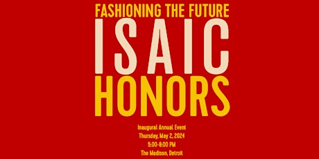 The Inaugural ISAIC Honors