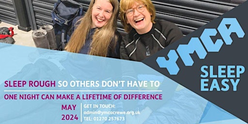 Imagem principal de YMCA Crewe Sleep Easy 2024