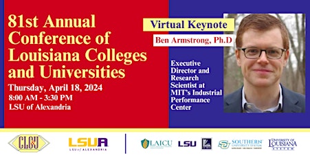 The 81st Annual Conference of Louisiana Colleges & Universities