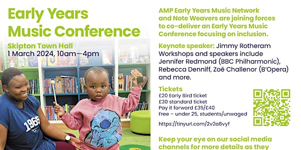 AMP and Note Weavers Early Years Conference
