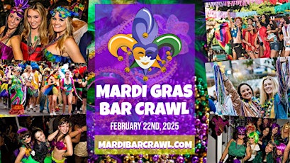 Mardi Gras Bar Crawl - Baltimore
