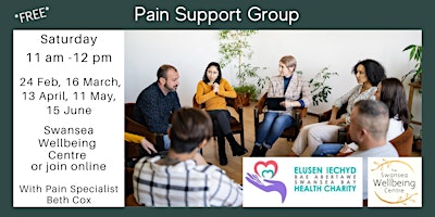 Image principale de FREE - Pain Support Group -15 June