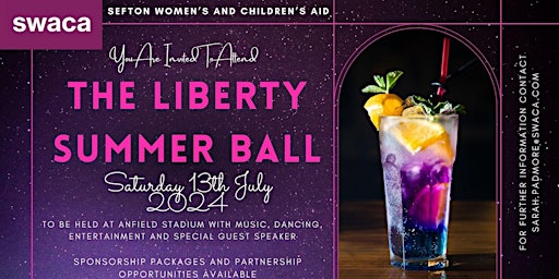 Imagem principal do evento Sefton Women's & Children's Aid Liberty Ball