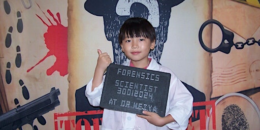 Imagem principal de July School Holiday Science Workshop with Dr Meiya: Forensic Scientist