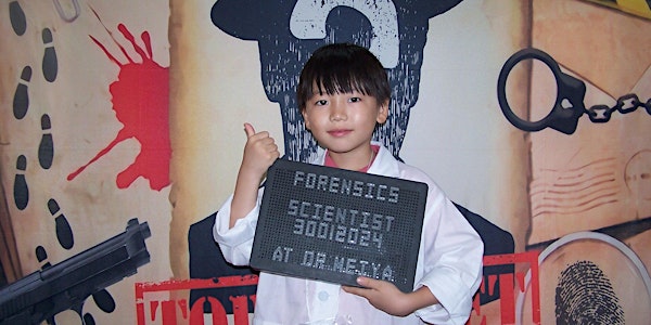 July School Holiday Science Workshops with Dr Meiya: Forensic Scientist
