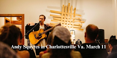 Imagen principal de Andy Squyres in Charlottesville VA on March 11!