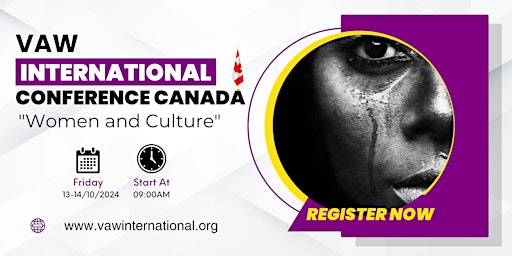 Imagem principal do evento Violence Against Women (VAW) International Conference on Women and Culture
