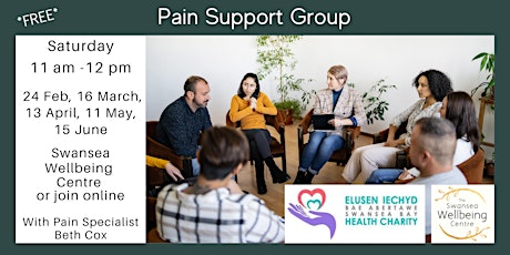 FREE - Pain Support Group - 11 May