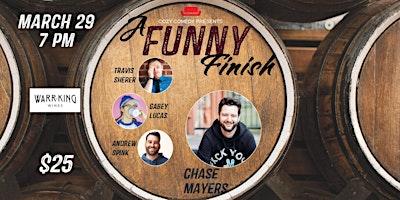 Primaire afbeelding van Comedy! A Funny Finish: Chase Mayers!