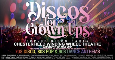 Imagem principal do evento Discos for Grown ups 70s, 80s and 90s, 00s double disco - CHESTERFIELD