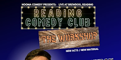 Primaire afbeelding van READING COMEDY CLUB THE WORKSHOP