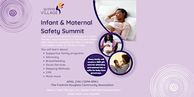 Infant & Maternal Safety Summit primary image