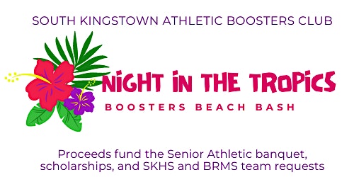 Night in the Tropics, a Boosters Beach Bash primary image