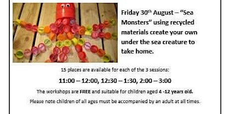 Free Family Art Workshops at The Newport Ship  primary image