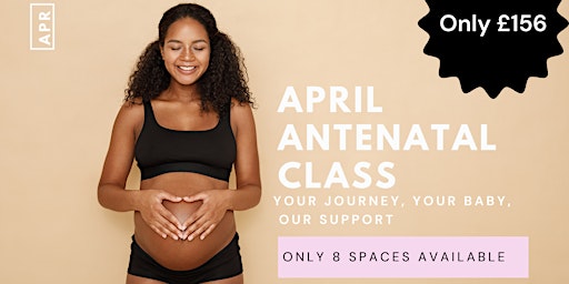 Primaire afbeelding van Antenatal course over four weeks in April