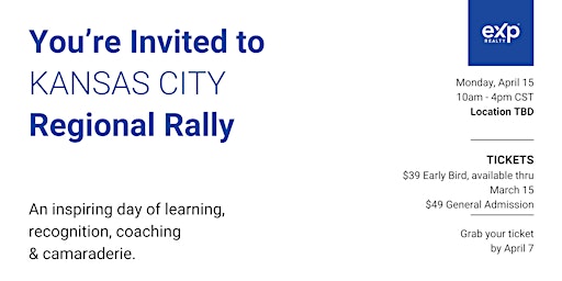 eXp Regional Rally in Kansas City primary image