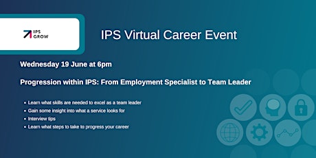 Progression within IPS: From Employment Specialist to Team Leader