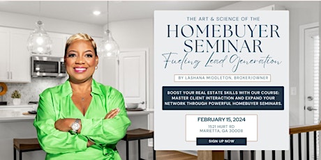 FREE CE-The Art & Science of Homebuyer Seminars: Fueling Lead Generation primary image
