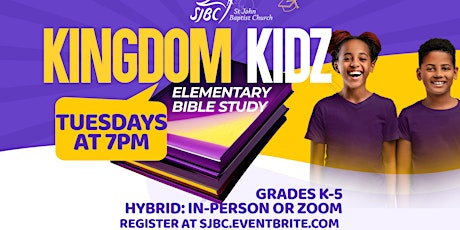 Kingdom Kidz Youth Bible Study