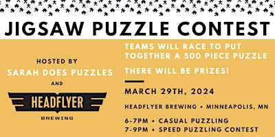 Primaire afbeelding van Headflyer Brewing Jigsaw Puzzle Contest
