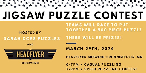 Imagen principal de Headflyer Brewing Jigsaw Puzzle Contest