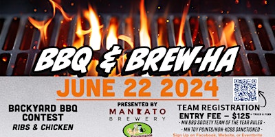 Image principale de Team Registration - BBQ & Brew-Ha