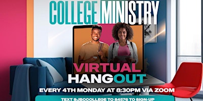 SJBC College Ministry Virtual Linkup primary image