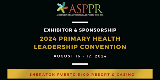 Immagine principale di Exhibitor and Sponsorship Opportunities- 2024 ASPPR Annual Convention 