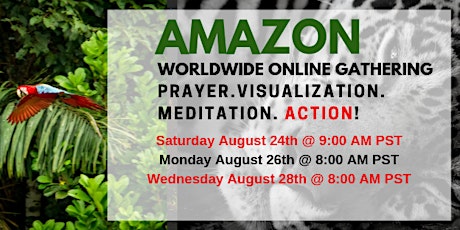 SUPPORT THE AMAZON: Worldwide Online Gathering primary image