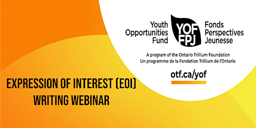 Hauptbild für YOF - Expression of Interest (EOI) Writing Webinar