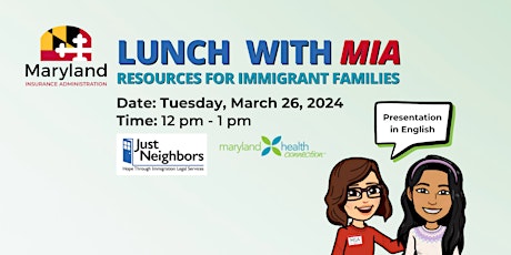 Lunch  with MIA: Resources for Immigrant Families primary image