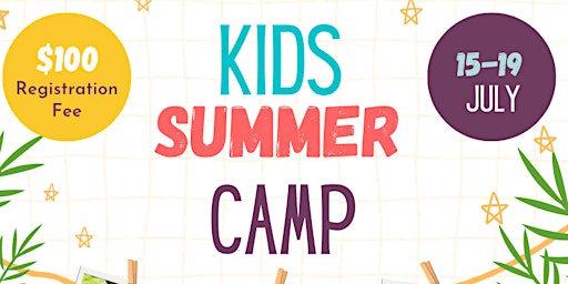 Image principale de Children's Summer Camp: Let's Go on a Journey!
