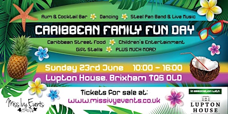 Caribbean Family Fun Day Parking- SUNDAY