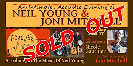 Forever Young - musical tribute to Neil Young and Joni Mitchell primary image