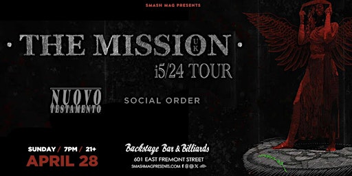 Imagen principal de The Mission U.K. (21+)