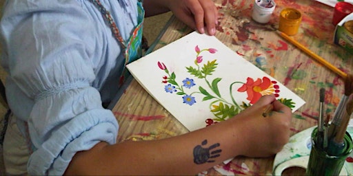 Imagen principal de Petrykivka Folk Art for Kids with Olena (In person)