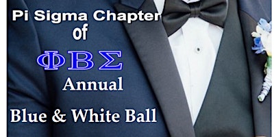 Image principale de Pi Sigma Chapter of Phi Beta Sigma Annual Blue & White Ball