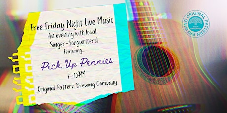 Singer-Songwriter Night: Free Live Music @ Original Pattern Brewing Co. primary image