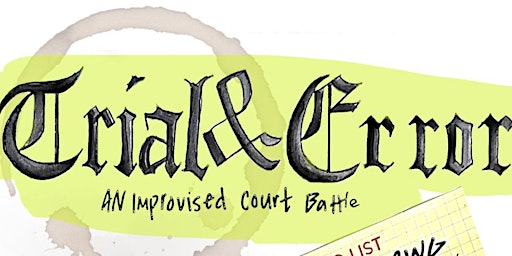 Trial & Error: An Improvised Court Battle primary image