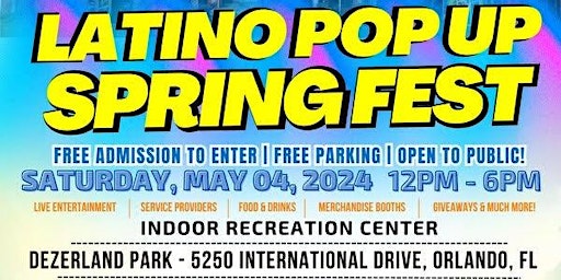 Imagem principal de Latino POP-UP SPRING Fest 2024