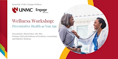 Primaire afbeelding van Wellness Workshop: Preventative Health as You Age