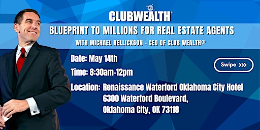 Imagem principal do evento Blueprint to Millions for Real Estate Agents | Oklahoma City, OK