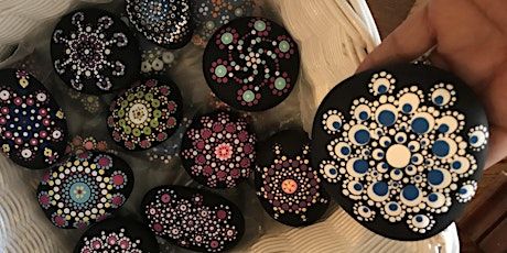 Dot Mandala: Rock Painting Experience + Spirit Readings