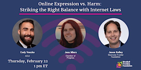Online Expression vs. Harm: Striking the Right Balance with Internet Laws primary image