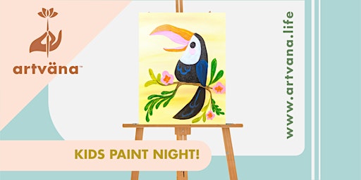 Family and Kids paint night ART CLASS at Ocean5 in Gig Harbor!  primärbild