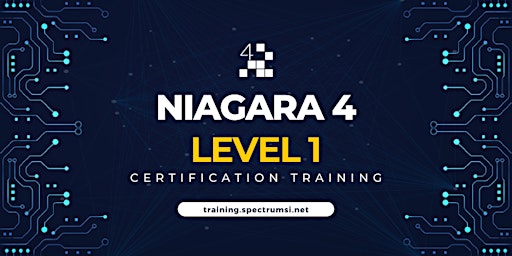 Primaire afbeelding van Niagara 4 Level 1Technical Certification Program (TCP)