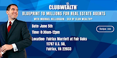 Imagem principal do evento Blueprint to Millions for Real Estate Agents | Fairfax, VA