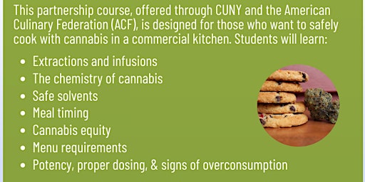 Spring 24 From Cannabis to Cuisine Applicant Group Interviews primary image