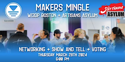 Imagem principal de Makers Mingle - Women in 3D Printing + Artisans Asylum