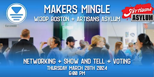 Imagen principal de Makers Mingle - Women in 3D Printing + Artisans Asylum